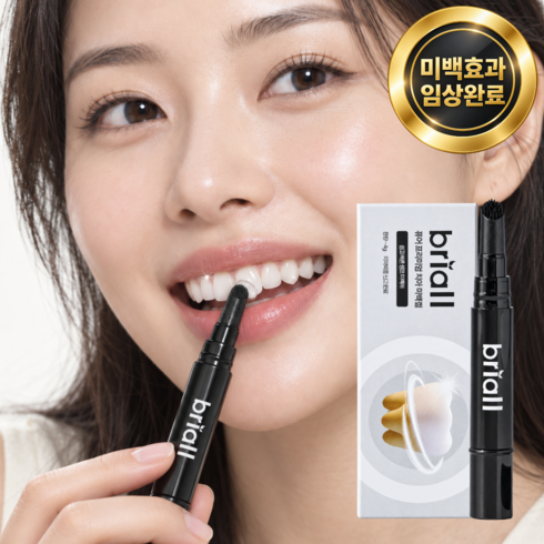 브리올옴므 치과 미백 동일 성분 화이트닝 셀프 치아 미백제, 4g, 1개