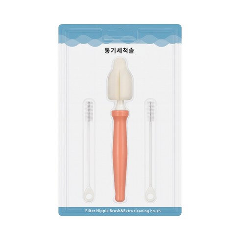 닥터브라운 전용 통기시스템 젖꼭지 세척솔, free, 1개