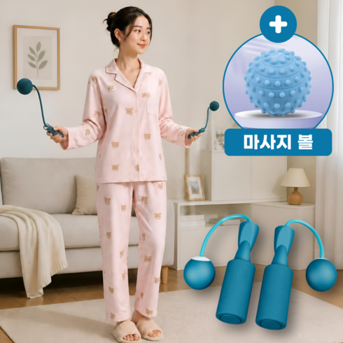 오너백 다이어트 무선 줄없는 줄넘기, 네이비, 1개