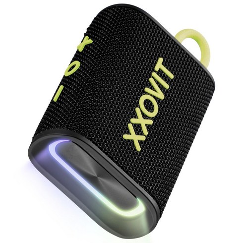 쏘빗 휴대용 미니 블루투스 스피커, XXOVIT-D1, 블랙