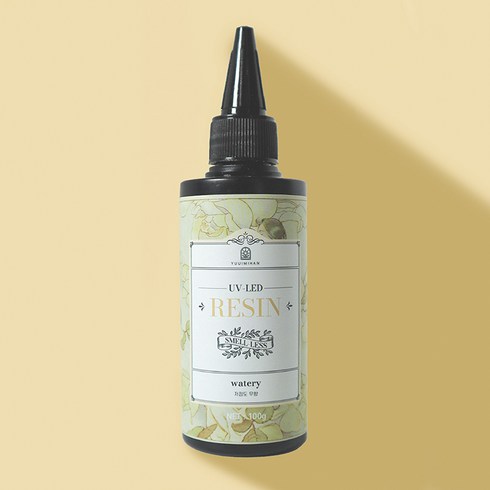200g 유브이레진 대용량 고투명 네일 & 공예용 Resin 아트, 중점도 200g, 1개