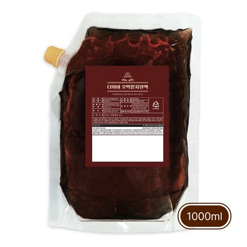 양원프레쉬 더와이 호박팥차원액(리필용), 1개, 1개입, 1kg