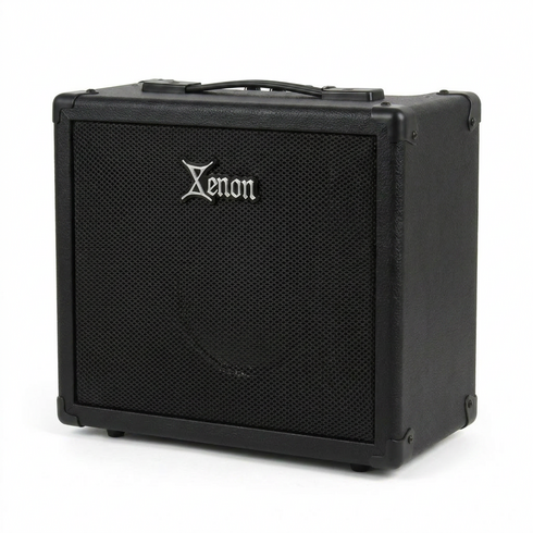 커스텀라인 제논 베이스기타 앰프 15W SX-15B +기타연결잭 포함 키보드 전자드럼 앰프, 블랙, 1개