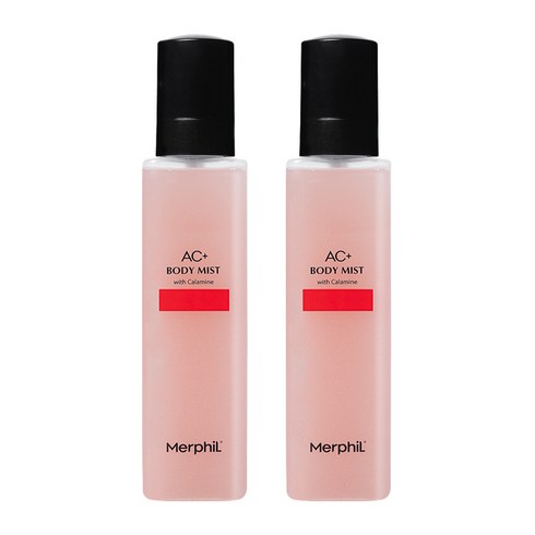 메르필 등드름 바디여드름 개선 AC+바디미스트, 200ml, 2개