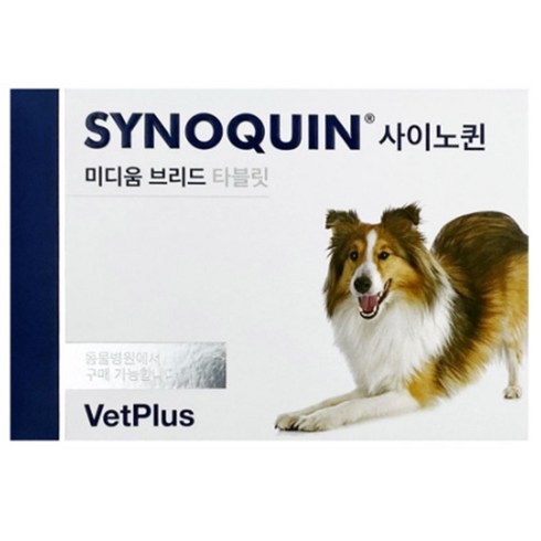 벳플러스 사이노퀸 중형견 영양제, 30회분, 뼈/관절강화, 1개