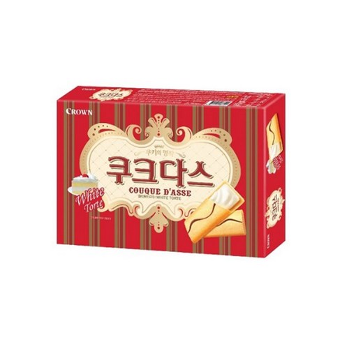 쿠크다스 화이트, 128g, 15개