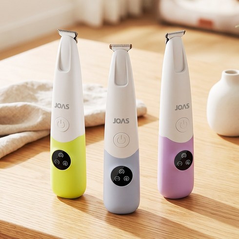 조아스 펫 스팟 애견 바리깡 강아지 고양이 부분 이발기 클리퍼, JP-6920(아이스블루), 1개