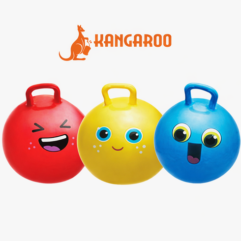 캥거루 점프볼, 블루, 1개