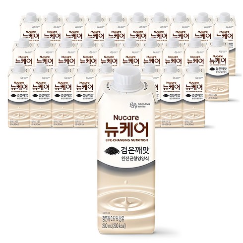 뉴케어 정품 검은깨맛 완전균형영양식, 200ml, 60개
