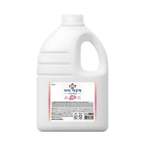 아이깨끗해 항균 폼 핸드솝 레몬향 리필, 2.45L, 1개