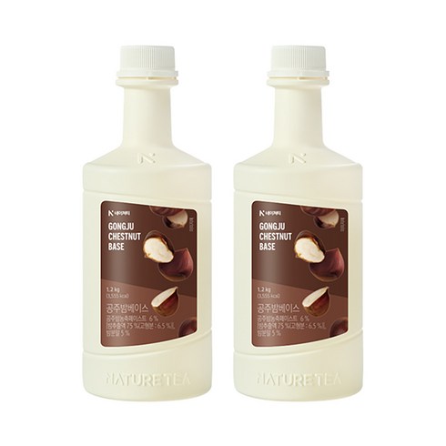 네이쳐티 공주밤 베이스, 1.2kg, 2개