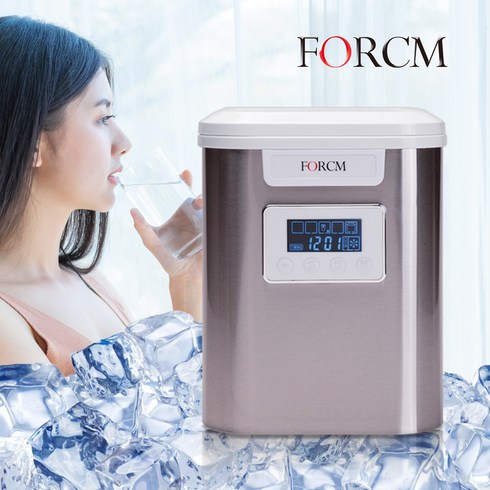 제빙기 캠핑용 가정용 소형 업소용 미니 얼음 12Kg 급속제빙 아이스메이커