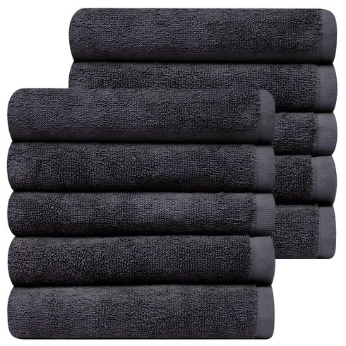 다주타올 10장 데일리타올 30수 120g, 챠콜그레이이, 10개