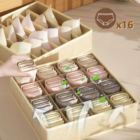 다용도 양말 속옷 수납 정리함, 1개