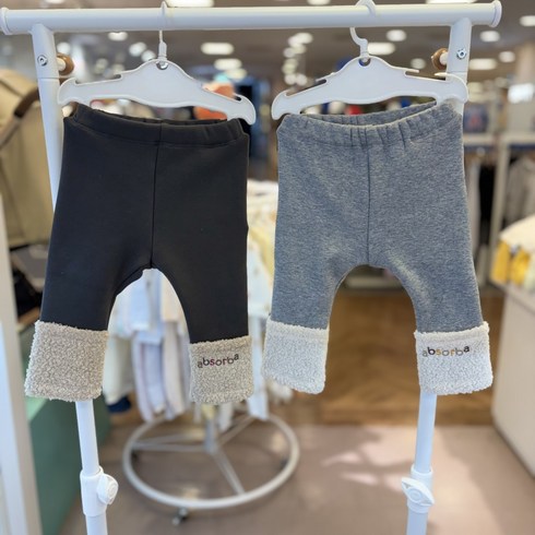 압소바 밀리 배색 레깅스