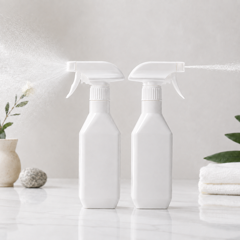 락스 전용 부식방지 분무기 2종 분사 스프레이건 다용도 500ml 용량, 화이트, 2개