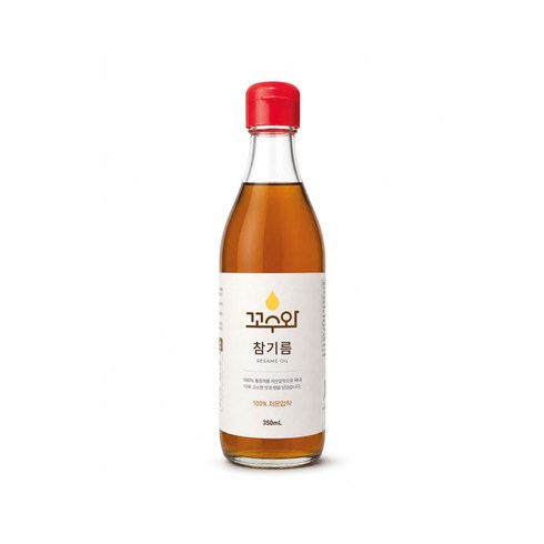 전통 저온압착 꼬수와 참기름, 350ml, 1개