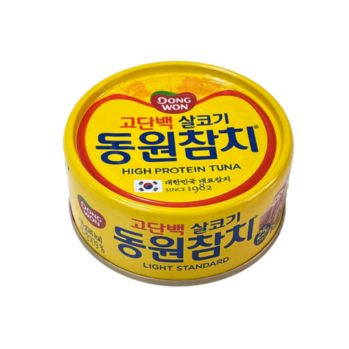 동원참치 라이트 스탠다드 참치, 135g, 8개