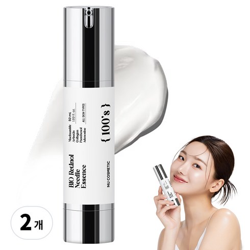 엔유 바이오 레티놀 니들 에센스 100샷 줄기세포배양액, 2개, 50ml