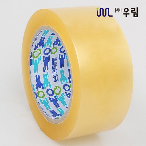 우림 OPP 박스 테이프 투명 48mm x 80m, 40개