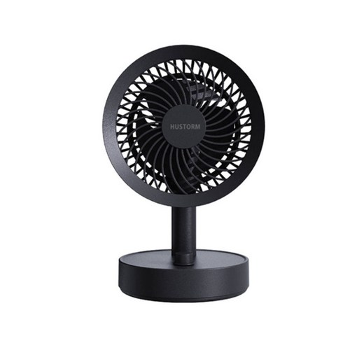 휴스톰 탁상용 선풍기 15cm NP-2000, 블랙, NP-2000(B)