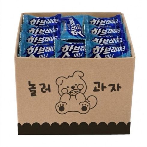 핫브레이크미니 오리지널 미니초코바, 13g, 40개