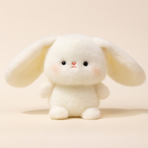 네이처타임즈 귀여운 동물 친구들 인형, 18cm, 토끼, 1개