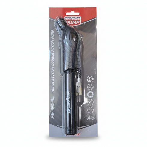 스타 양방향 펌프 공 튜브 3단계 TW1084, BLACK, 1개