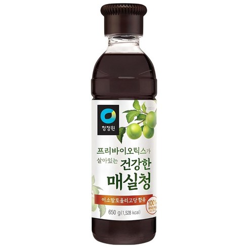 청정원 건강한 매실청, 650g, 1개