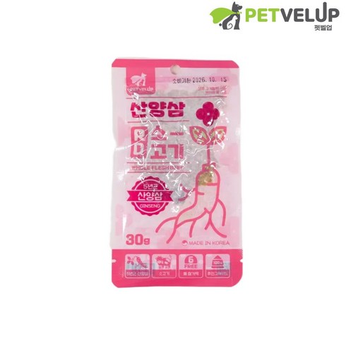반려동물 산양삼 통살간식_펫벨업, 1개, 30g, 소고기