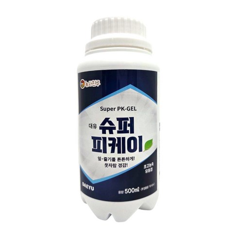 농사친구 슈퍼피케이 인산가리 유동겔 인산 칼륨 비료, 1개, 500ml