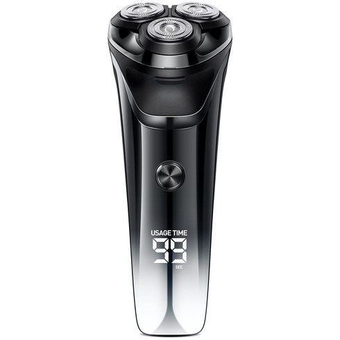 LifeSync FK373 남자 전기면도기 3헤드 생활방수 건식 습식 면도 트리머 포함 남성 선물 추천, 블랙 그라데이션