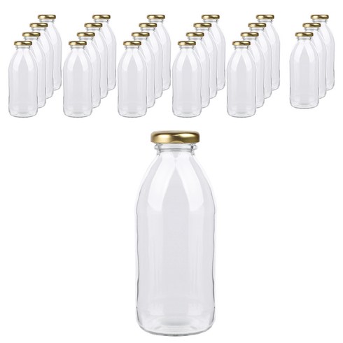 가인글로벌 골드캡 24p + 밀크티병 24p, 500ml, 1세트