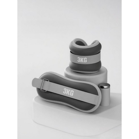 손목 발목 샌드백, 블랙, 0.3kg
