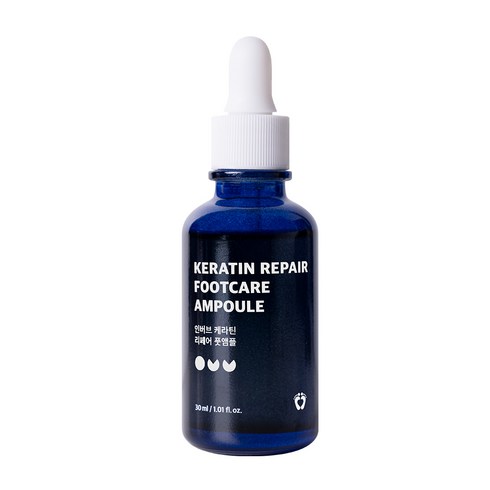 인버브 케라틴 리페어 풋앰플, 30ml, 1개, 1개입
