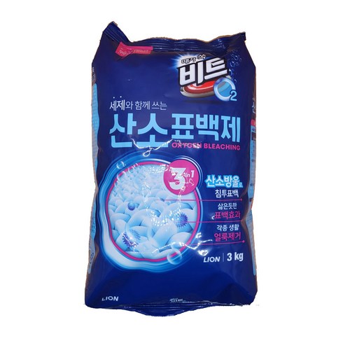 비트 오투 산소 표백제, 3kg, 2개