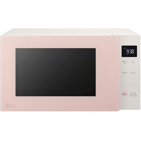 LG 디오스 오브제컬렉션 전자레인지 23L 크리스탈 핑크 방문설치, MWJ23P