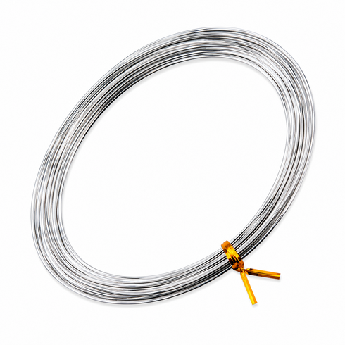 유니바자 공예 와이어, 1개, 1mm x 10m / 실버