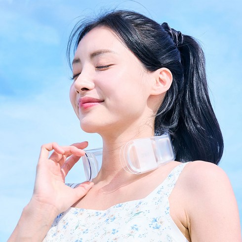 루앤 아이스 넥쿨러, 투명, 1개
