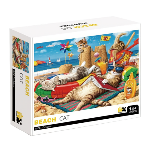 이지퍼즐 27종 직소퍼즐 1000 피스, EZP-19, 1개, 1000피스