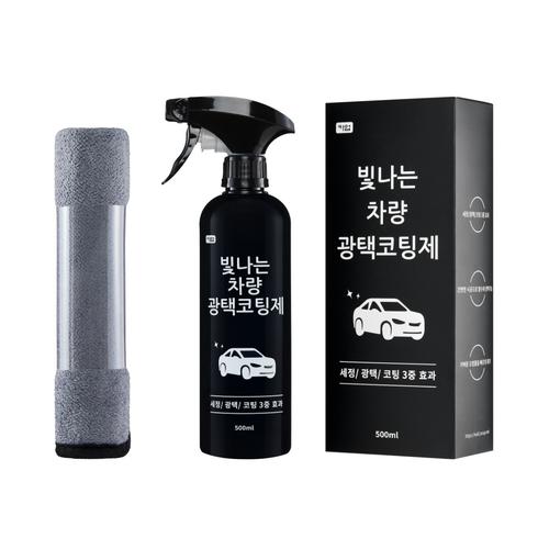 카업 빛나는 차량 광택 코팅제, 1개, 500ml