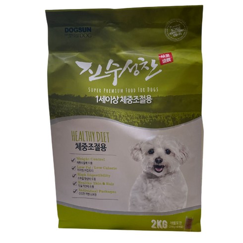 진수성찬 체중조절용 2KG 저단백 사료, 1개