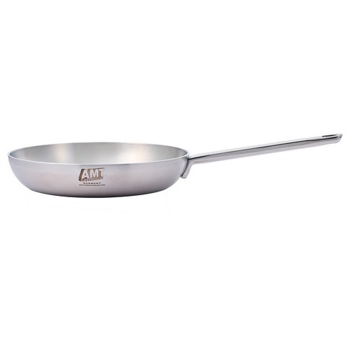 에이엠티 인덕션 프로 316Ti 스텐 플랫팬, 24cm, 1개