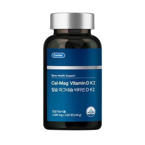 세비톨 칼슘 마그네슘 비타민D K2, 120정, 1개