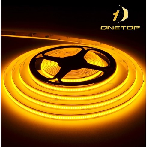 원탑 COB LED바 줄조명 24V 5M 스트립 LED 라인등 간접 조명, 1개, 주백색(4000K)