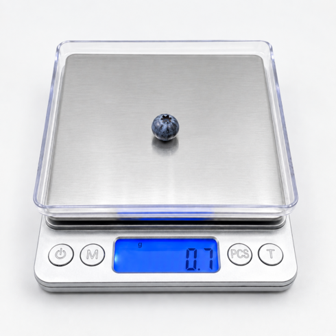 에어그렘 주방저울 3kg 초정밀 가정용 전자 디지털저울, Airgm, 실버