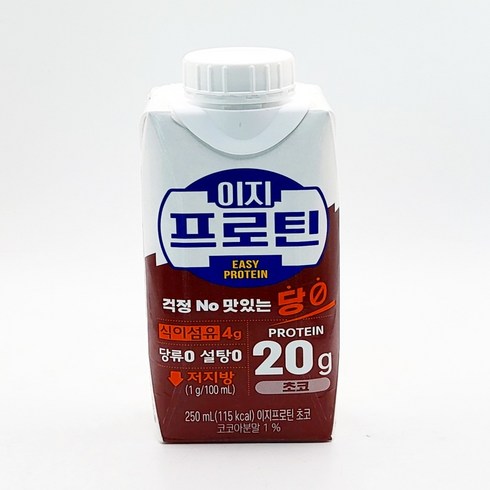 파스퇴르 이지프로틴 초코, 250ml, 9개