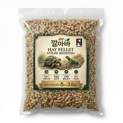 깔아바 헤이펠렛스트로베딩 3.6kg, 1개