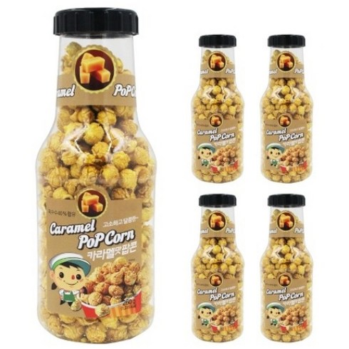 카라멜맛팝콘 260g 5개 저금통팝콘