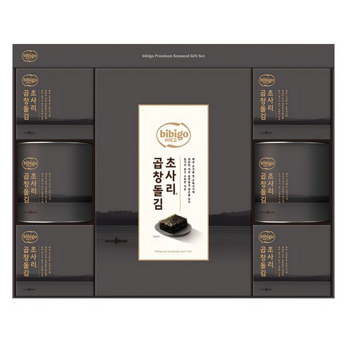 비비고 초사리 곱창돌김 1호 + 쇼핑백 세트, 1세트